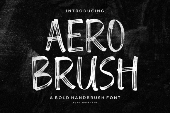 Aero Brush: A Handwritten Typeface for Modern Brands