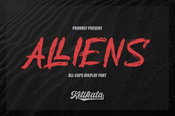 Alliens: Elevating Brand Identity with Sharp, Dynamic Typography