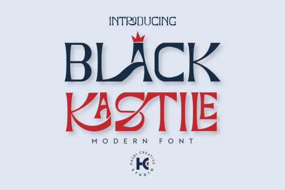 Black Kastile: Bold All-Caps Font Guide