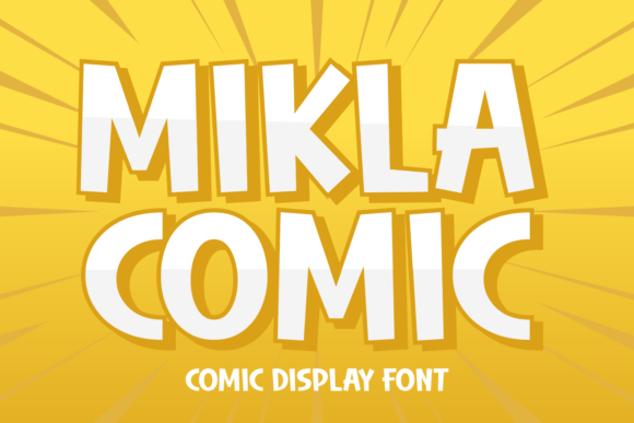 Bringing Whimsy to Life: Why Mikla Comic Is the Perfect Font for Modern Storytelling