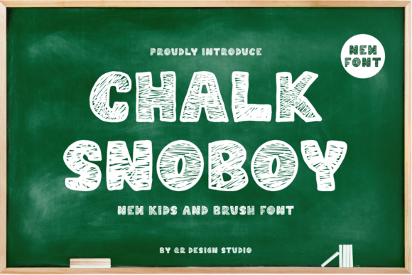 Chalk Snoboy: Friendly Font for Designs