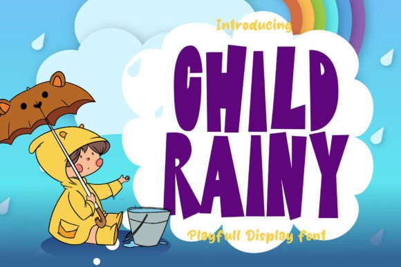 Child Rainy: Where Playful Cuteness Meets Sharp Design Edges