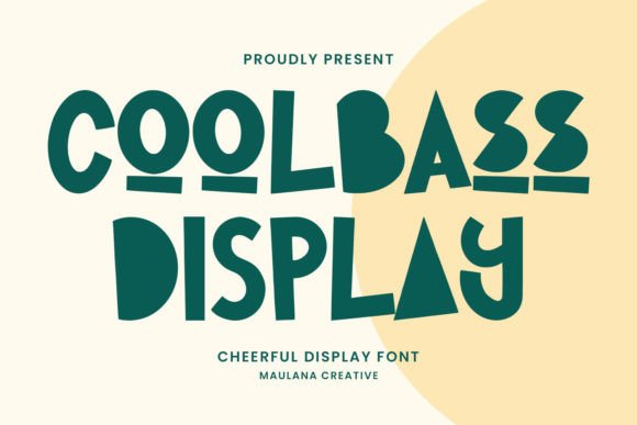 Coolbass: A Playful Font for Joyful Designs