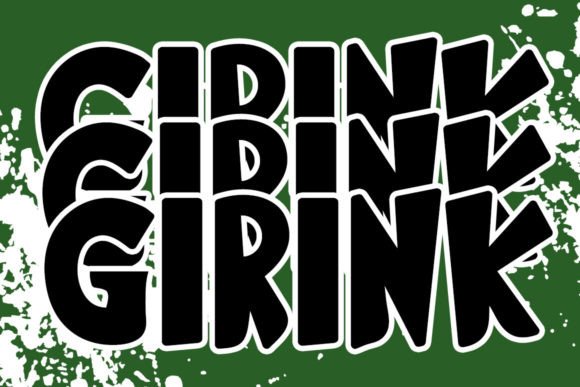 Girink: Bold All Caps Display Font