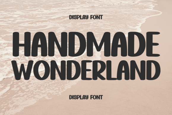 Handmade Wonderland: Elegant Display Font