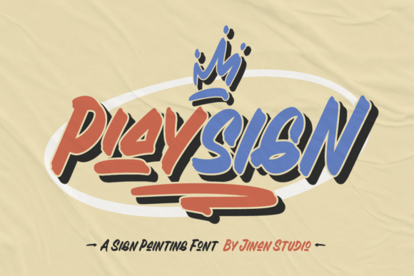 Playsign: Elevating Design with Vibrant Sign Painting Typography