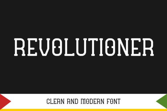 Revolutioner: A Modern Typeface for Bold Design