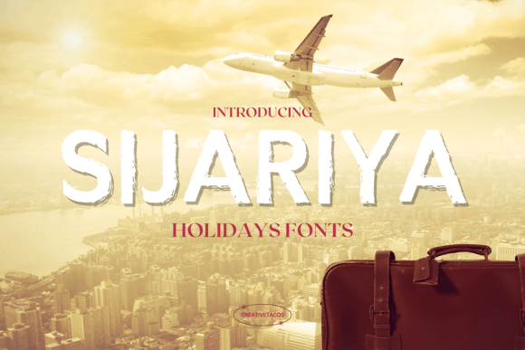 Sijariya Font: A Brush Style for Joyful Design