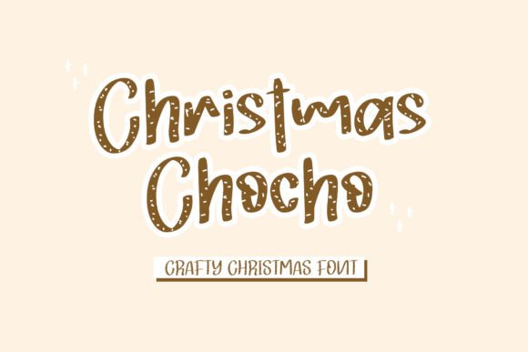 Strategic Typography: Leveraging Christmas Chocho for Brand Impact and Creative Clarity