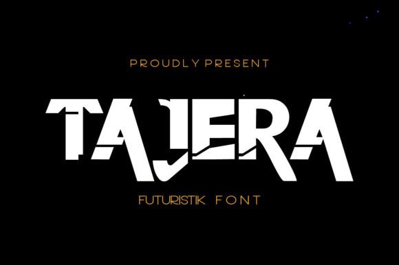 Tajera: The Unique Display Font for Bold Creativity