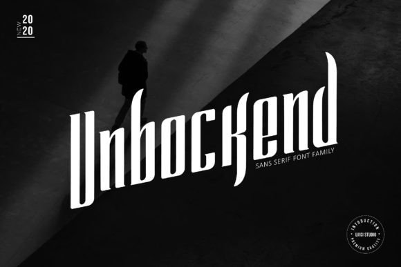 Unbockend: Integrating a Modern Display Font into Professional Design Workflows