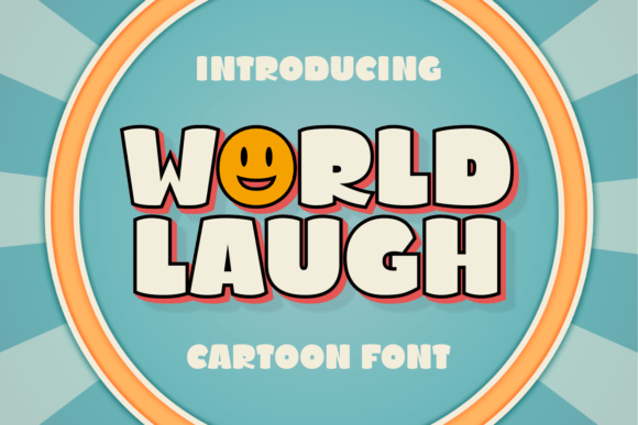 World Laugh: A Playful Cartoon Font for Joyful Designs